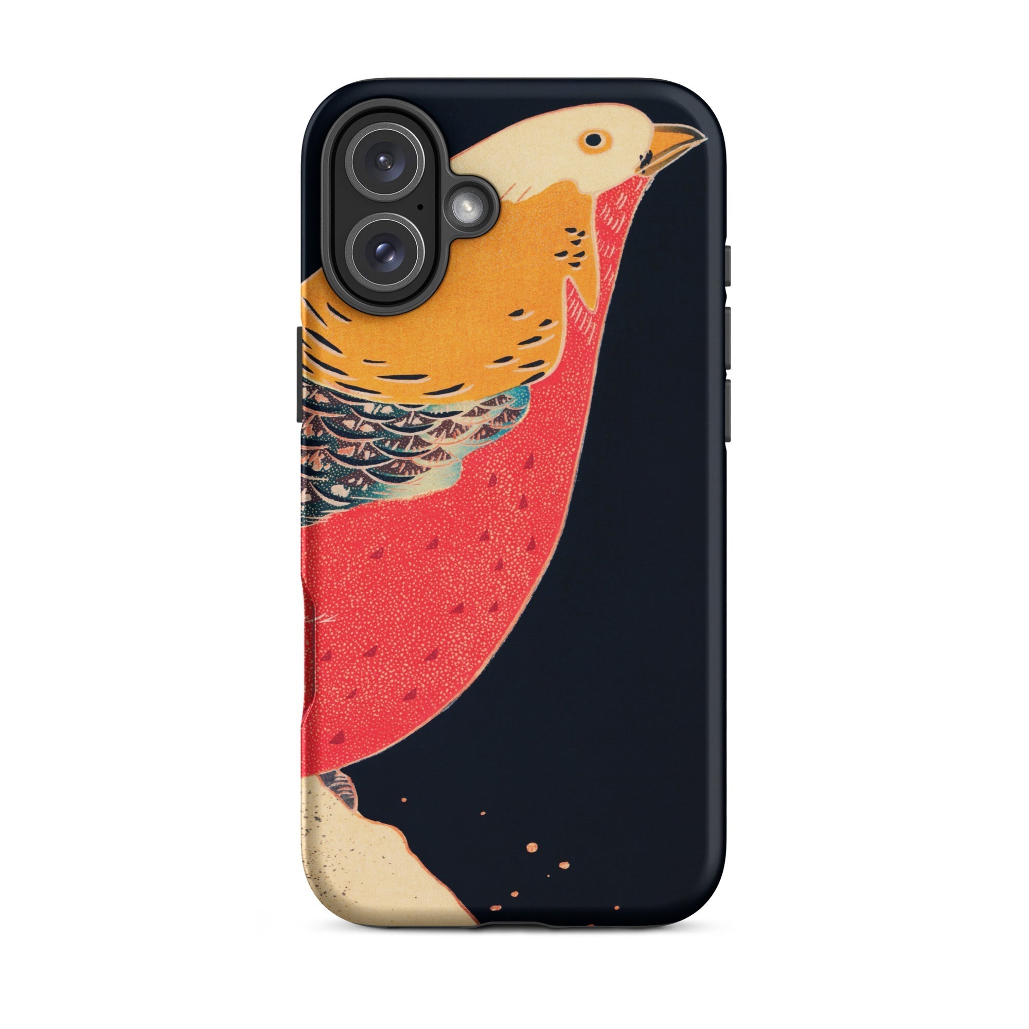Golden Pheasant in the Snow Ito Jakuchu Iphone Case, 16 Plus / Matte, Bird Themed Phone Case