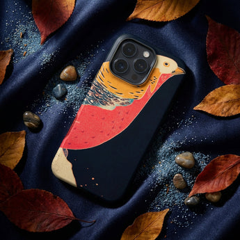 Golden Pheasant in the Snow - Ito Jakuchu Iphone Case, Mobile Phone Cases, Toby Leon