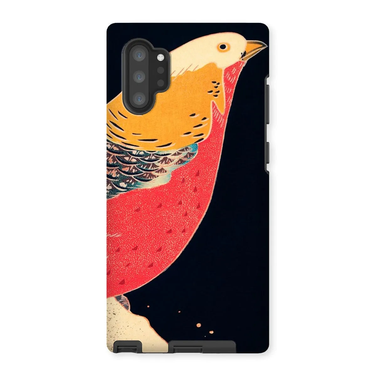 Golden Pheasant - Ukiyo-e Art Phone Case - Ito Jakuchu - Samsung Galaxy Note 10p / Matte - Mobile Phone Cases