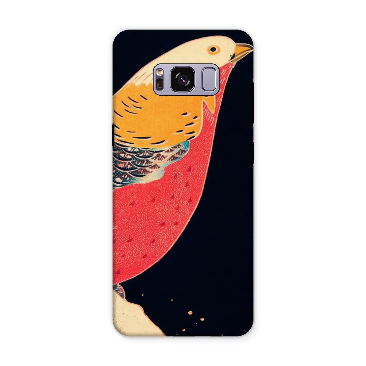 Golden Pheasant - Ukiyo-e Art Phone Case - Ito Jakuchu - Samsung Galaxy S8 Plus / Matte - Mobile Phone Cases