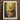 Golden Satin Blindfold Portrait Light Wood Frame Erotic Submission Art, Print, Second Skin, Transforming, Rule