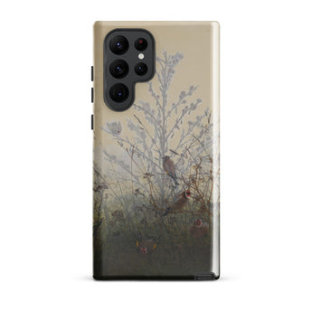 Goldfinches - Leon Bonvin Phone Case, Samsung Galaxy S22 Ultra / Matte, Mobile Cases, Toby