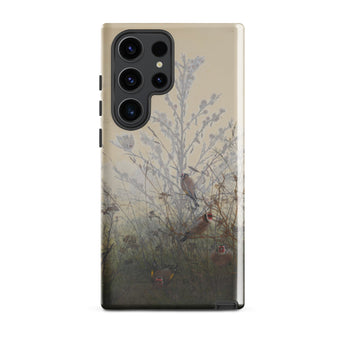 Goldfinches - Leon Bonvin Phone Case, Samsung Galaxy S23 Ultra / Matte, Mobile Cases, Toby