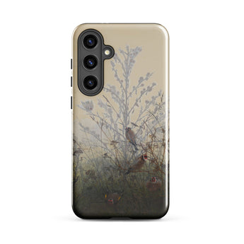Goldfinches - Leon Bonvin Phone Case, Samsung Galaxy S24 Plus / Matte, Mobile Cases, Toby