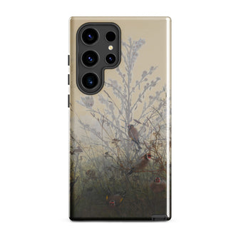 Goldfinches - Leon Bonvin Phone Case, Samsung Galaxy S24 Ultra / Matte, Mobile Cases, Toby