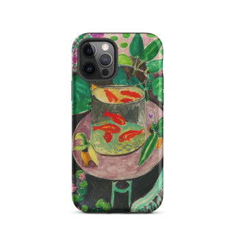 Goldfish - Henri Matisse Aquarium Still Life Iphone Case, 12 Pro / Matte, Artistic Phone Case