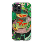 Goldfish - Henri Matisse Aquarium Still Life Iphone Case, 13 Pro / Matte, Artistic Phone Case