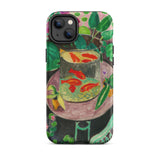 Goldfish - Henri Matisse Aquarium Still Life Iphone Case, 14 Plus / Matte, Artistic Phone Case
