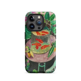 Goldfish - Henri Matisse Aquarium Still Life Iphone Case, 15 Pro / Matte, Artistic Phone Case
