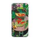 Goldfish - Henri Matisse Aquarium Still Life Iphone Case, Xs Max / Matte, Phone Case Goldfish Painting