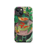 Goldfish - Henri Matisse Aquarium Still Life Phone Case Iphone 13 / Matte Artistic Phone Case Henri Matisse Tough, Tough Phone, Dual