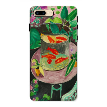 Goldfish - Henri Matisse Aquarium Still Life Phone Case Iphone 8 Plus / Matte Painting Tough, Dual Layered Material Mobile Cases