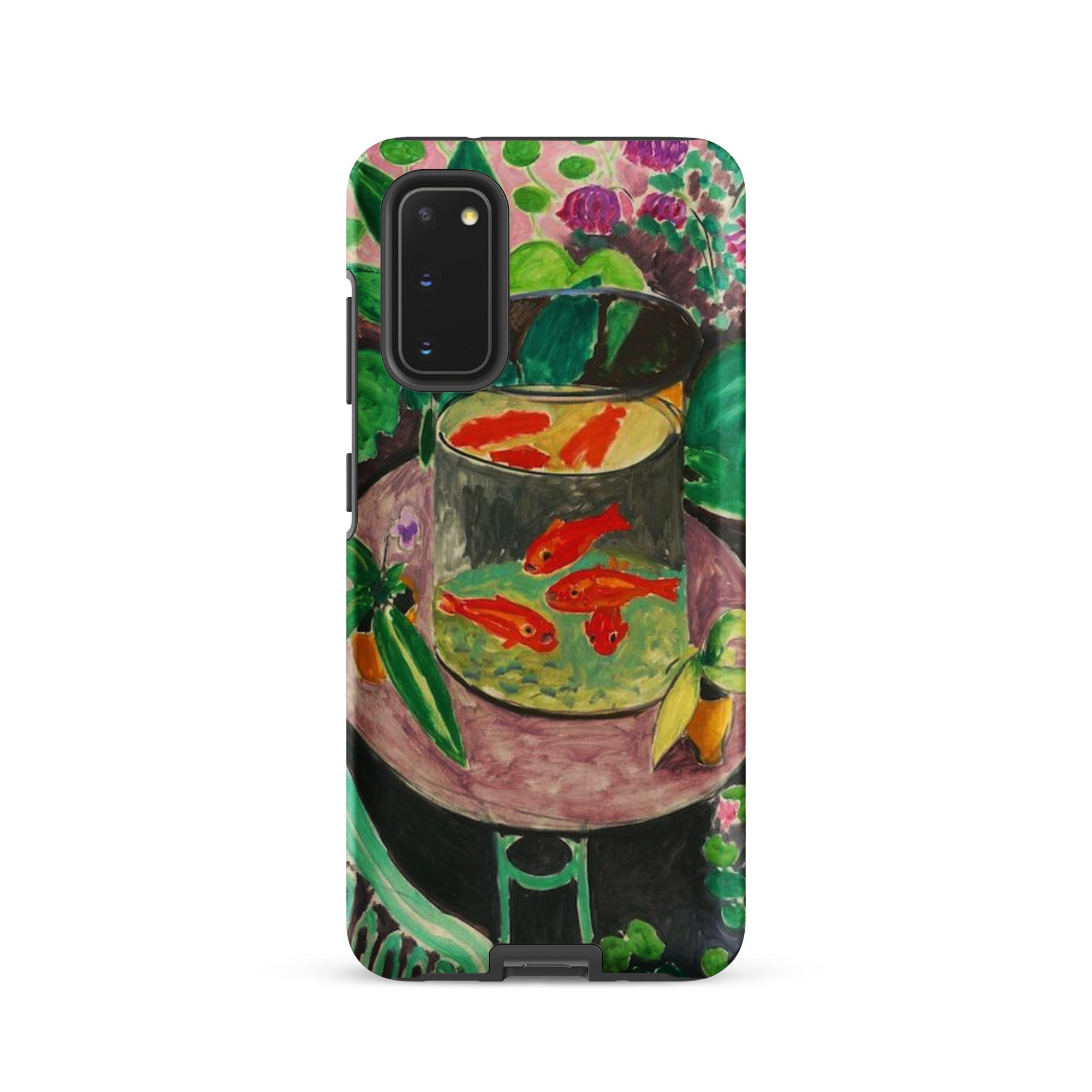 Goldfish Henri Matisse Aquarium Still Life Samsung Case, Galaxy S20 / Matte, Phone Case Painted Scene Goldfish Bowl
