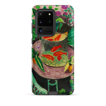 Goldfish - Henri Matisse Aquarium Still Life Samsung Case, Galaxy S20 Ultra / Matte, Smartphone Case Vibrant Painting Goldfish Bowl