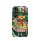 Goldfish Henri Matisse Aquarium Still Life Samsung Case, Galaxy S24 / Matte, Phone Case Painted Design Goldfish Bowl Table