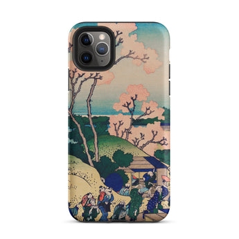 Goten-yama Hill - Katsushika Hokusai Iphone Case, 11 Pro Max / Matte, Phone Case Japanese Art