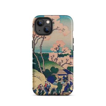Goten-yama Hill - Katsushika Hokusai Iphone Case, 13 / Matte, Japanese Art-adorned Phone Case