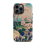 Goten-yama Hill - Katsushika Hokusai Iphone Case, 13 Pro Max / Matte, Japanese Art Phone Case