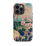 Goten-yama Hill - Katsushika Hokusai Iphone Case, 14 Pro Max / Matte, Japanese Art Phone Case