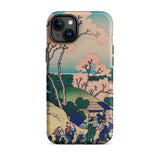 Goten-yama Hill - Katsushika Hokusai Iphone Case, 15 Plus / Matte, Artistic Phone Case