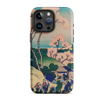 Goten-yama Hill - Katsushika Hokusai Iphone Case, 15 Pro Max / Matte, Japanese Art Phone Case
