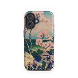 Goten-yama Hill - Katsushika Hokusai Iphone Case, 16 / Matte, Japanese Art Phone Case