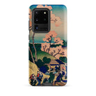 Goten Yama Hill Katsushika Hokusai Samsung Case, Galaxy S20 Ultra / Matte, Phone Case Traditional Japanese Landscape Painting Cherry