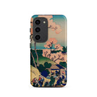 Goten Yama Hill Katsushika Hokusai Samsung Case, Galaxy S23 / Matte, Phone Case Japanese Ukiyo e Woodblock Print Landscape Cherry