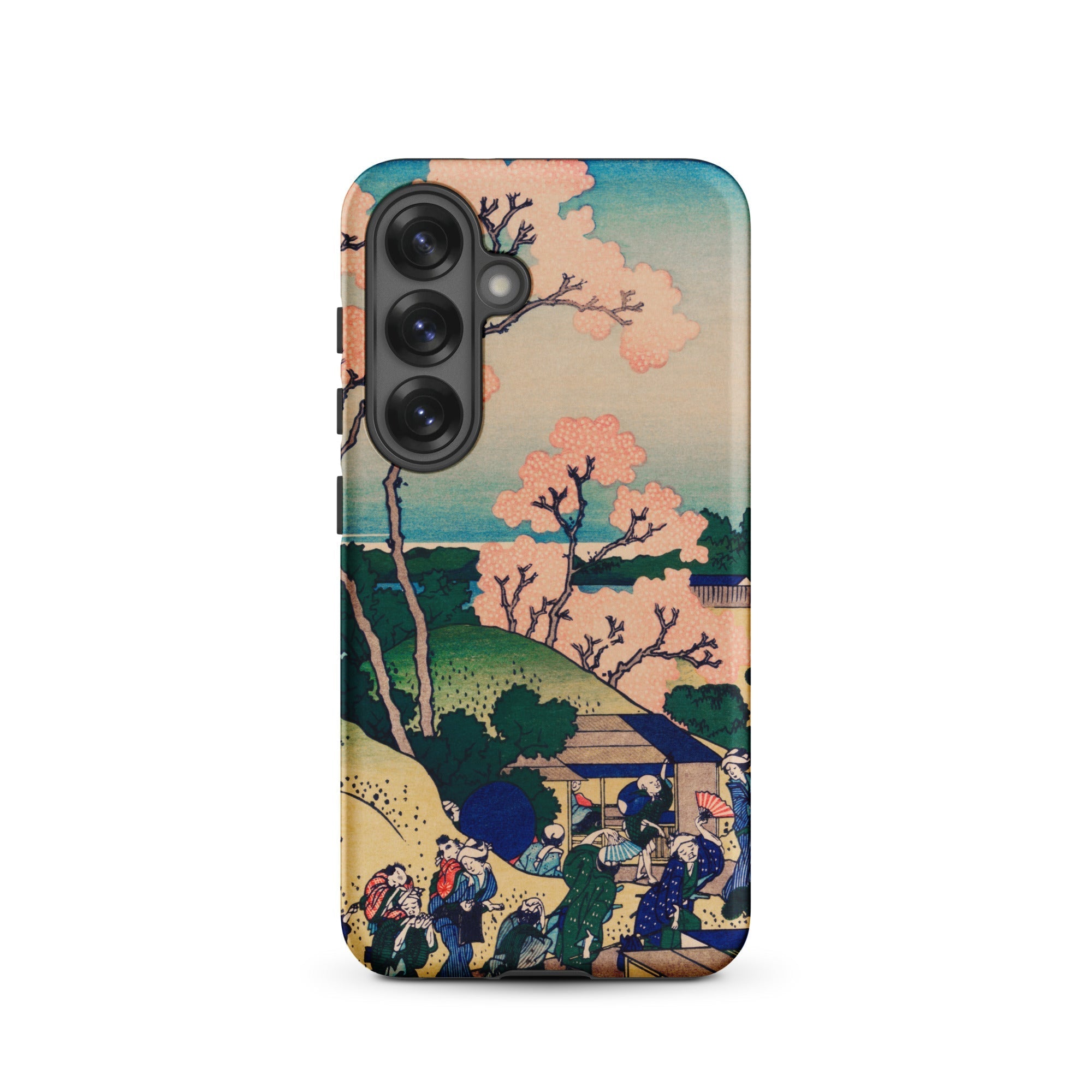Goten Yama Hill Katsushika Hokusai Samsung Case, Galaxy S25 / Matte, Smartphone Case Adorned Traditional Japanese Landscape Painting