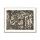 The Gothic Arch - Giovanni Battista Piranesi Art Print, Framed Print Dark Intricate Architectural