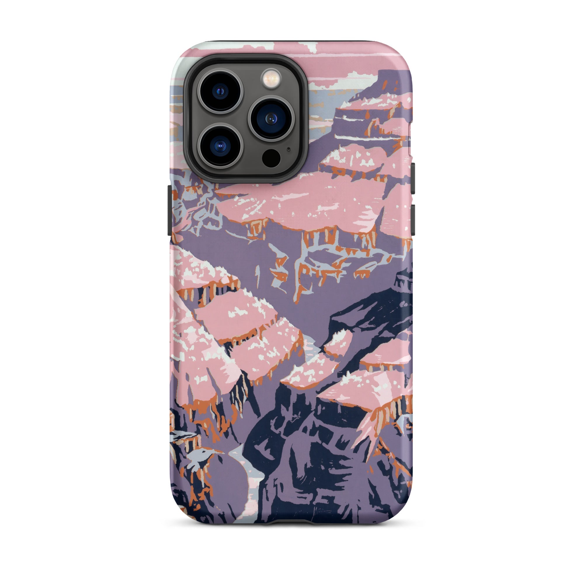 Grand Canyon Chester Don Powell Iphone Case, 14 Pro Max / Matte, Iphone Case Canyon Landscape Design