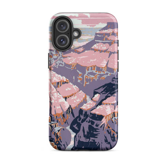 Grand Canyon - Chester Don Powell Iphone Case, 16 Plus / Matte, Phone Case Canyon Landscape
