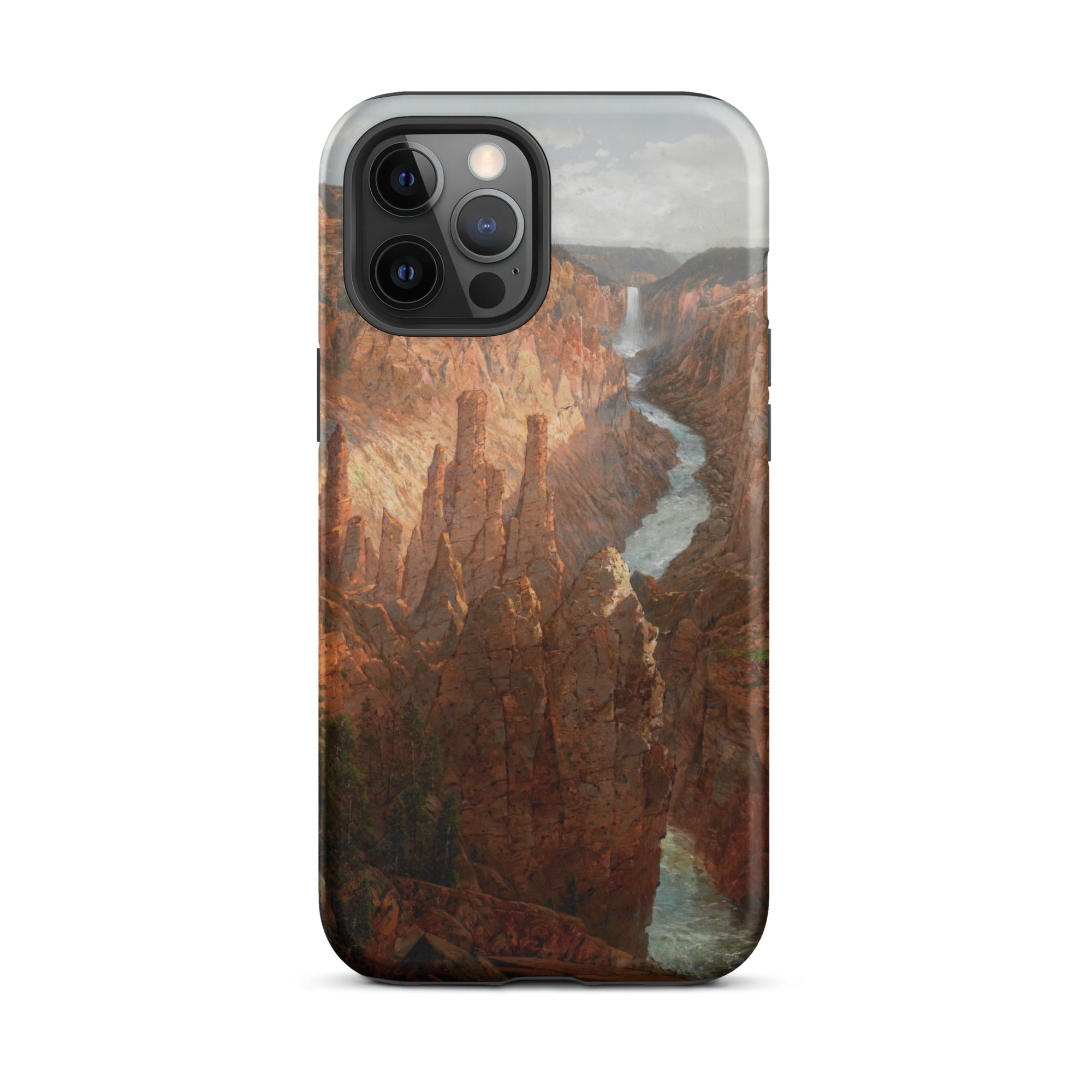 Grand Canyon William Sonntag Iphone Case, 12 Pro Max / Matte, Iphone Case Majestic Canyon Landscape River Waterfall