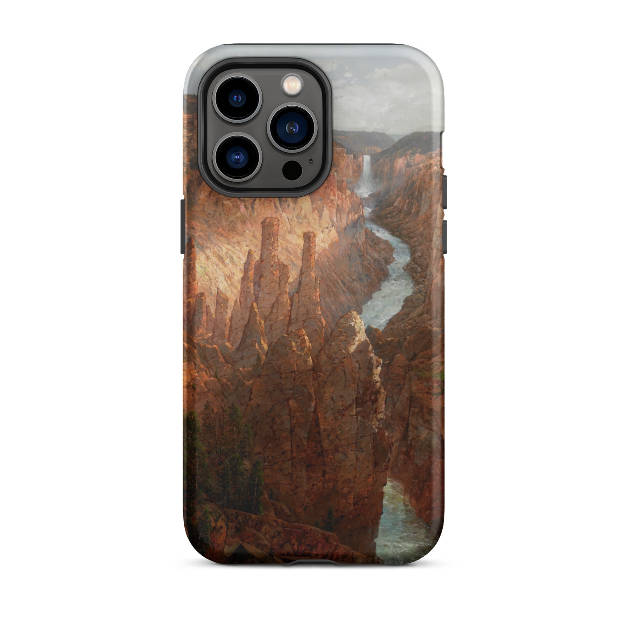 Grand Canyon William Sonntag Iphone Case, 14 Pro Max / Matte, Iphone Scenic Canyon Painting Case