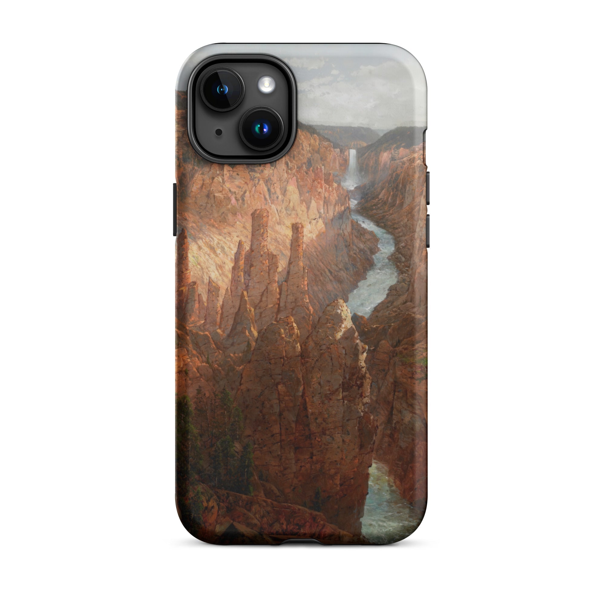 Grand Canyon William Sonntag Iphone Case, 15 Plus / Matte, Iphone Canyon Waterfall Scene Case