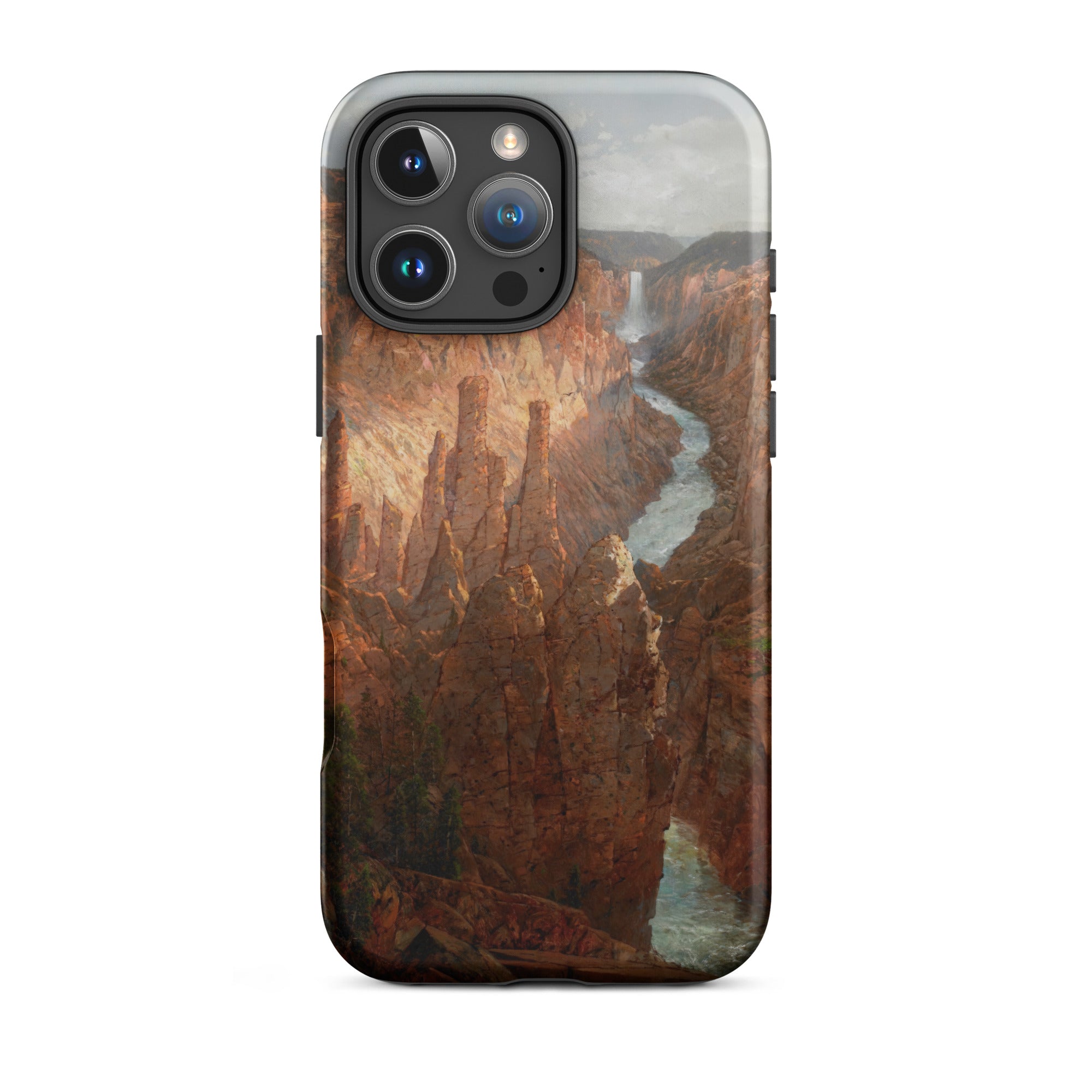 Grand Canyon William Sonntag Iphone Case, 16 Pro Max / Matte, Iphone Case Canyon River Landscape Painting