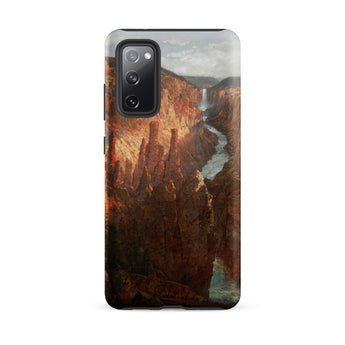 Grand Canyon - William Sonntag Phone Case Samsung Galaxy S20 Fe / Matte Phone Case Detailed Painterly Depiction Rugged Canyon Reddish-brown