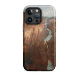 Grand Canyon - William Sonntag Phone Case Iphone 15 Pro Max / Matte Iphone Pro Max Case Painting Canyon River William Sonntag Captures,
