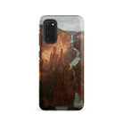 Grand Canyon William Sonntag Samsung Case, Galaxy S20 / Matte, Black Smartphone Case Canyon Waterfall Landscape Design