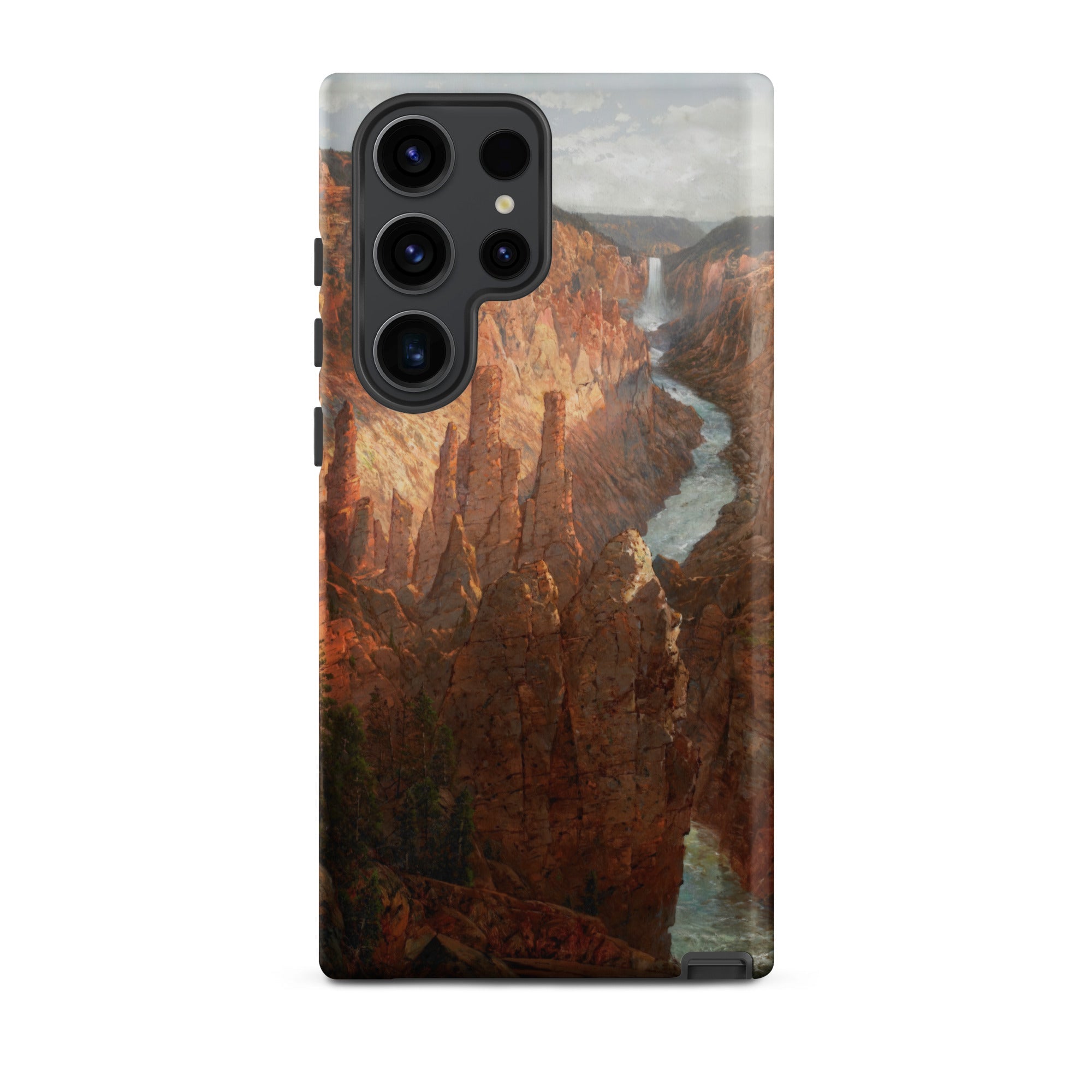 Grand Canyon William Sonntag Samsung Case, Galaxy S23 Ultra / Matte, Smartphone Case Canyon River Design