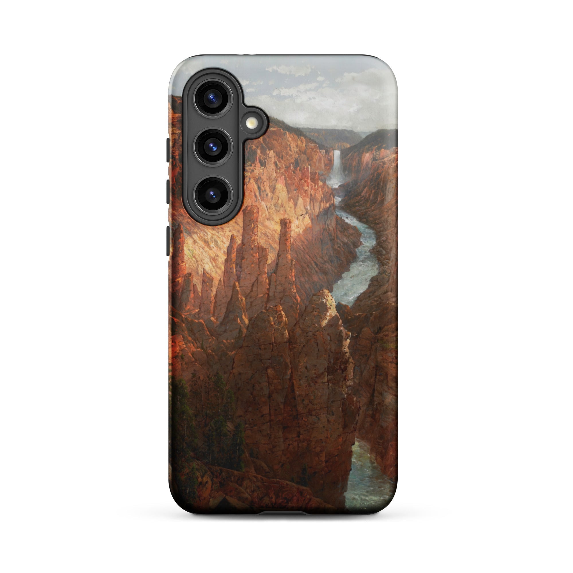 Grand Canyon William Sonntag Samsung Case, Galaxy S24 Plus / Matte, Phone Case Scenic Canyon River Design