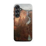 Grand Canyon - William Sonntag Samsung Case, Galaxy S25 Plus / Matte, Phone Case Landscape Painting Canyon River Waterfall