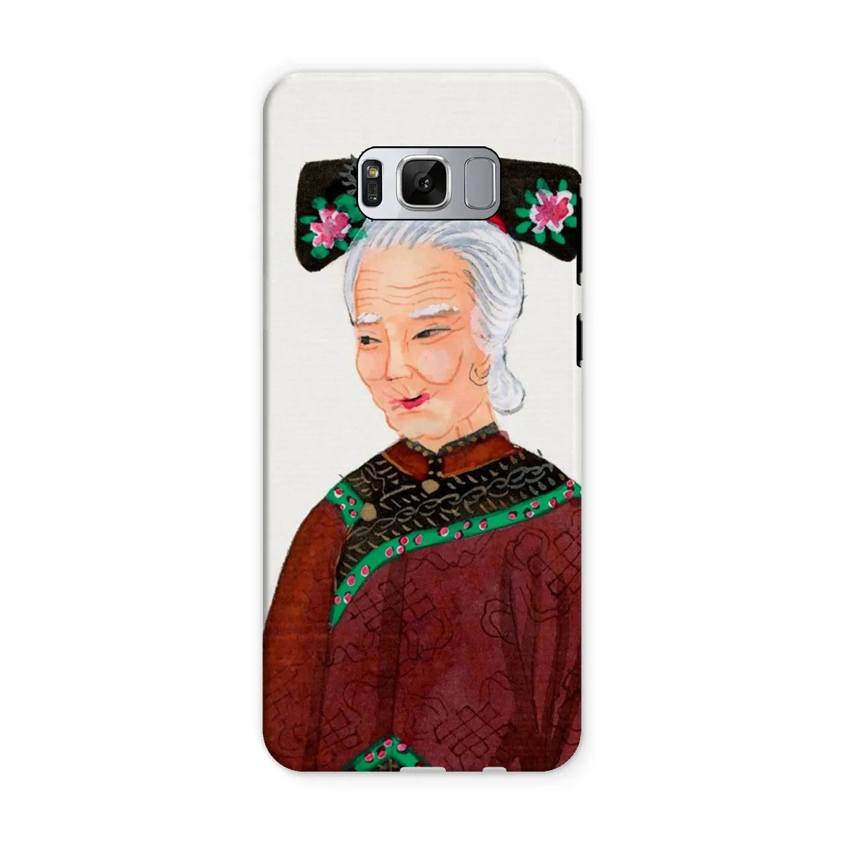 Grand Dame Too - Aesthetic Chinese Art Phone Case - Samsung Galaxy S8 / Matte - Mobile Phone Cases - Aesthetic Art