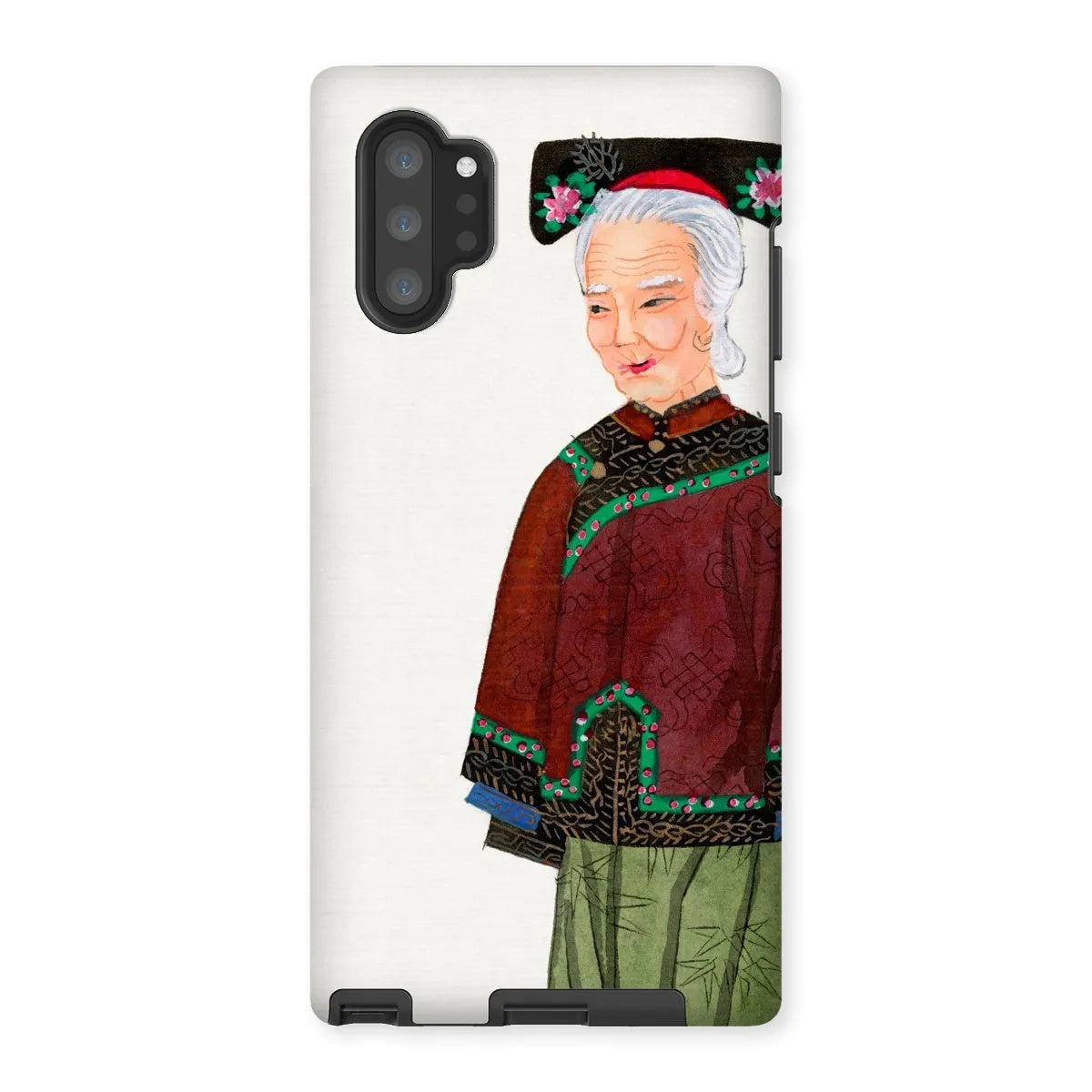 Grand Dame Too - Aesthetic Chinese Art Phone Case - Samsung Galaxy Note 10p / Matte - Mobile Phone Cases - Aesthetic Art