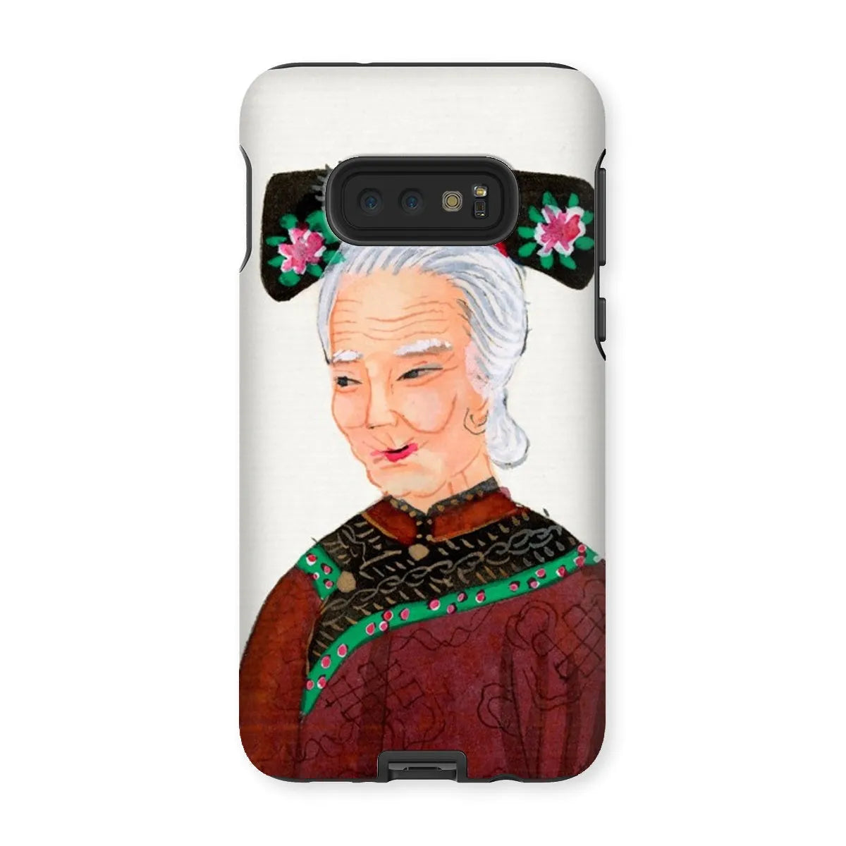 Grand Dame Too - Aesthetic Chinese Art Phone Case - Samsung Galaxy S10e / Matte - Mobile Phone Cases - Aesthetic Art