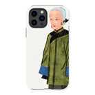 Grand Dame - Manchu Fashion Art Iphone Case 14 Pro / Matte Mobile Phone Cases