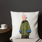 Grand Dame - Manchu Fashion Art Pillow Throw Pillows