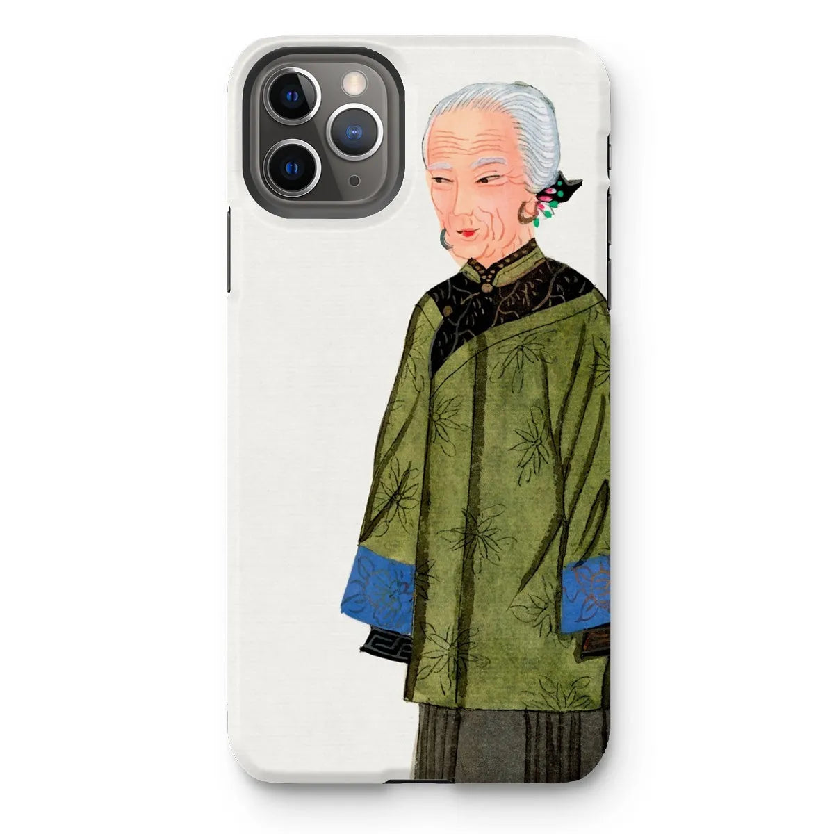 Grand Dame - Qing Chinese Aesthetic Art Phone Case - Iphone 11 Pro Max / Matte - Mobile Phone Cases - Aesthetic Art