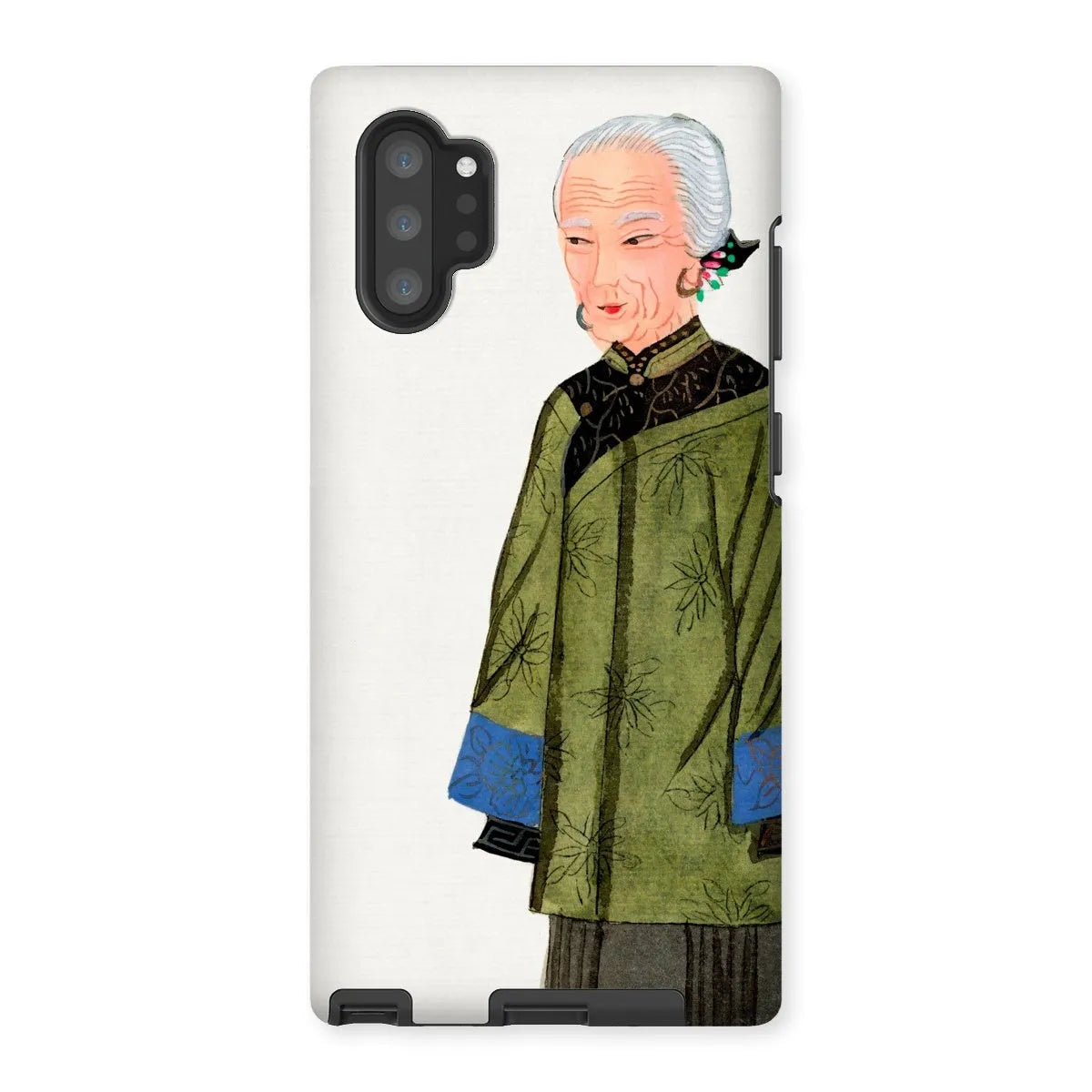 Grand Dame - Qing Chinese Aesthetic Art Phone Case - Samsung Galaxy Note 10p / Matte - Mobile Phone Cases - Aesthetic
