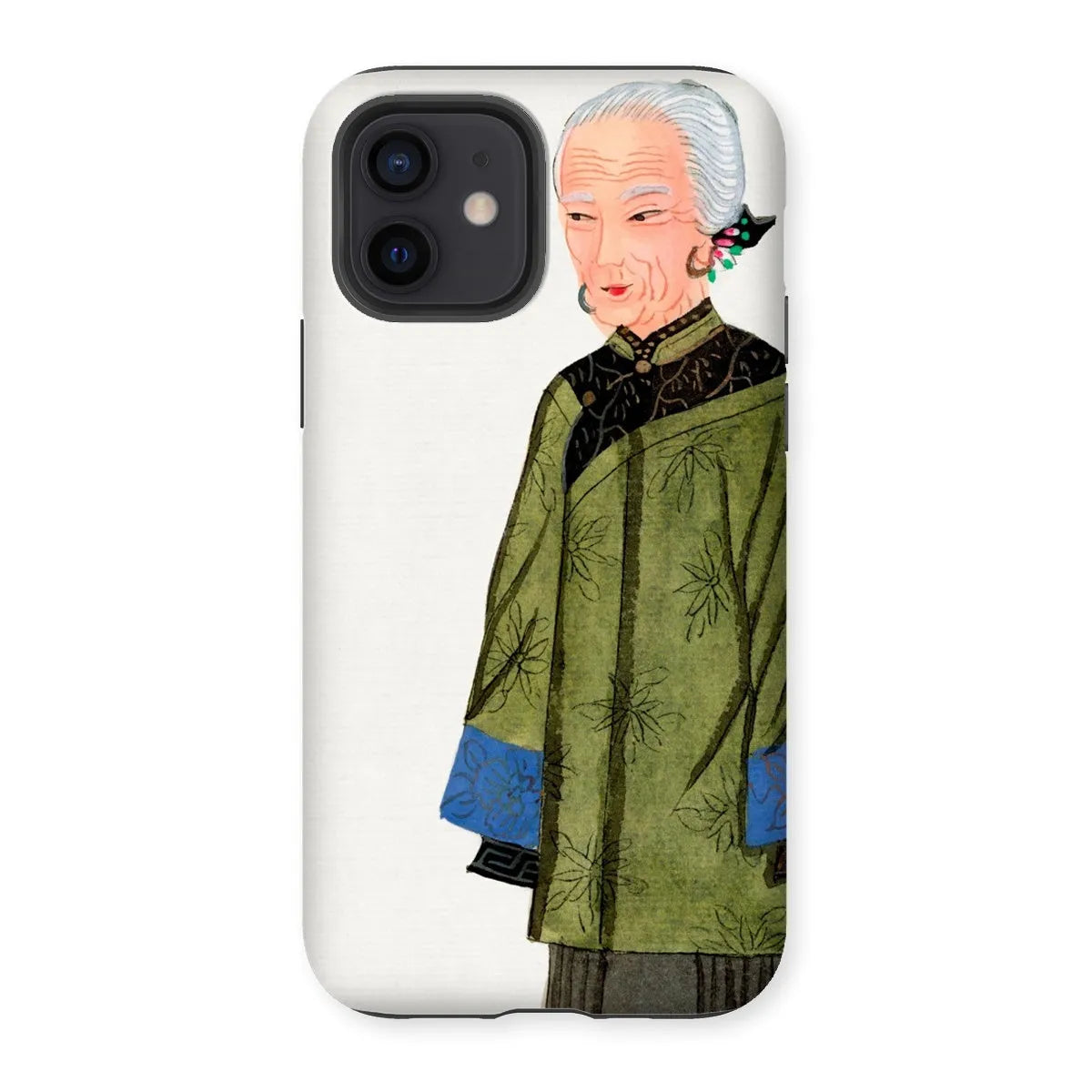 Grand Dame - Qing Chinese Aesthetic Art Phone Case - Iphone 12 / Matte - Mobile Phone Cases - Aesthetic Art